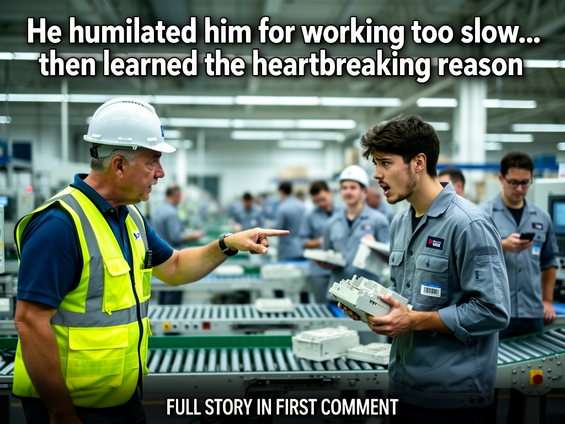 A factory supervisor humiliates a worker for being slow—until the worker’s reason reframes everything.