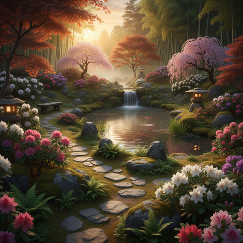 The Garden of Quiet Moments