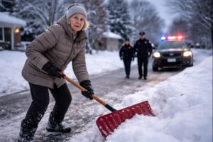 She Woke Up Before Dawn to Clear Her Driveway Then Police Were Called on Her