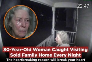 80-Year-Old Woman Caught on Camera Visiting Her Sold Family Home Every Night – The Heartbreaking Reason Will Break Your Heart