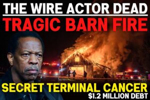 THE WIRE ACTOR BOBBY J. BROWN DIED IN A TRAGIC BARN FIRE YESTERDAY — NEW DETAILS SHOW HE WAS SECRETLY BATTLING