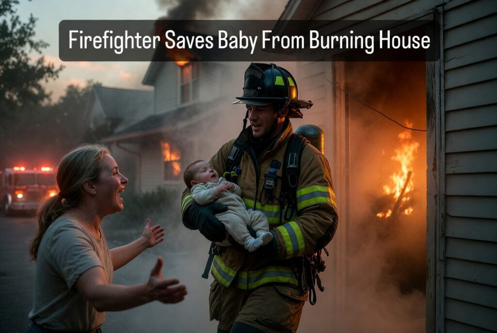 The Firefighter Who Saved His Daughter and Grandbaby From a Burning House – The Rescue That Cost Him His Health and Home