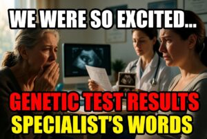 Granddaughter’s pregnancy had us all excited… until the genetic test results came back and the specialist said the baby…