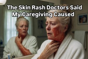 The Red Rash That Spread Across My Face and Arms After 9 Years of Caregiving – The Doctor Said This Is What Caused It