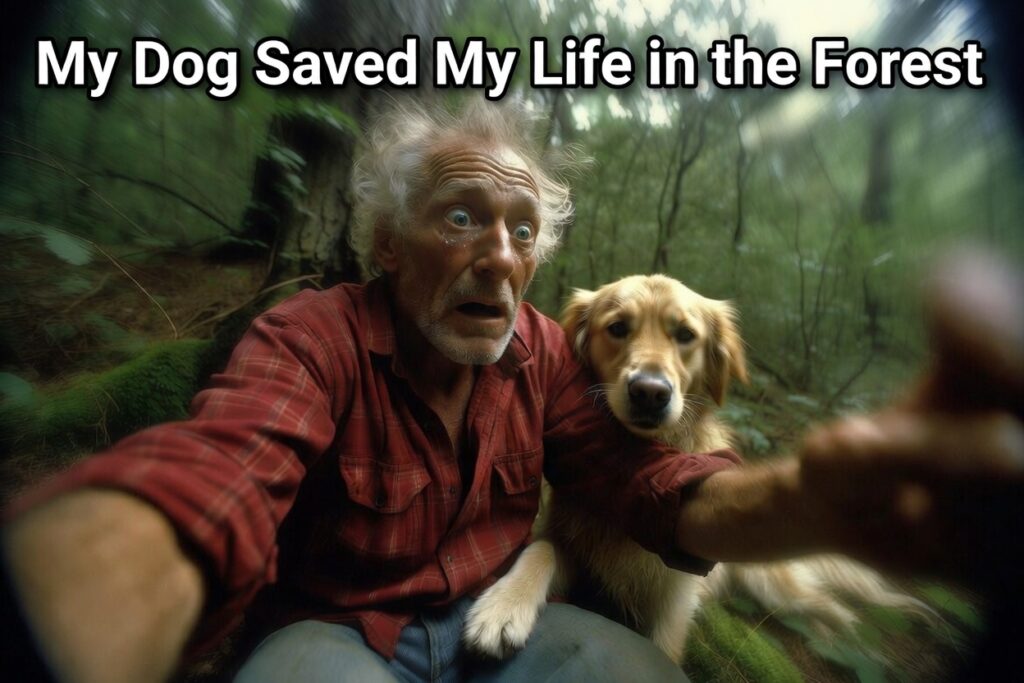 I Collapsed Alone in the Forest with a Heart Episode – My Dog Stayed With Me 14 Hours and Saved My Life, But Now Everything Has Changed