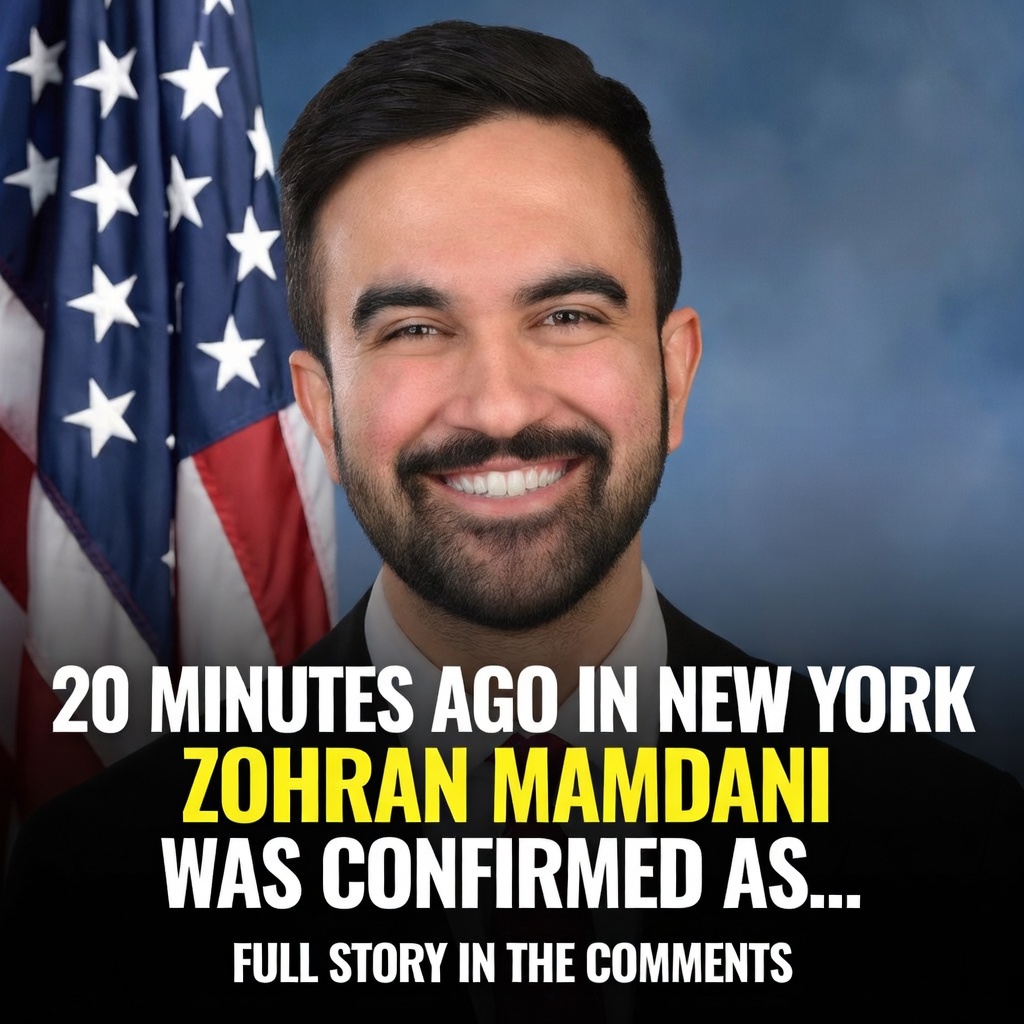 20 MINUTES AGO in New York: Zohran Mamdani Confirmed as New Mayor – The Radical Socialist Agenda That Will Cost Every New Yorker Thousands in New Taxes