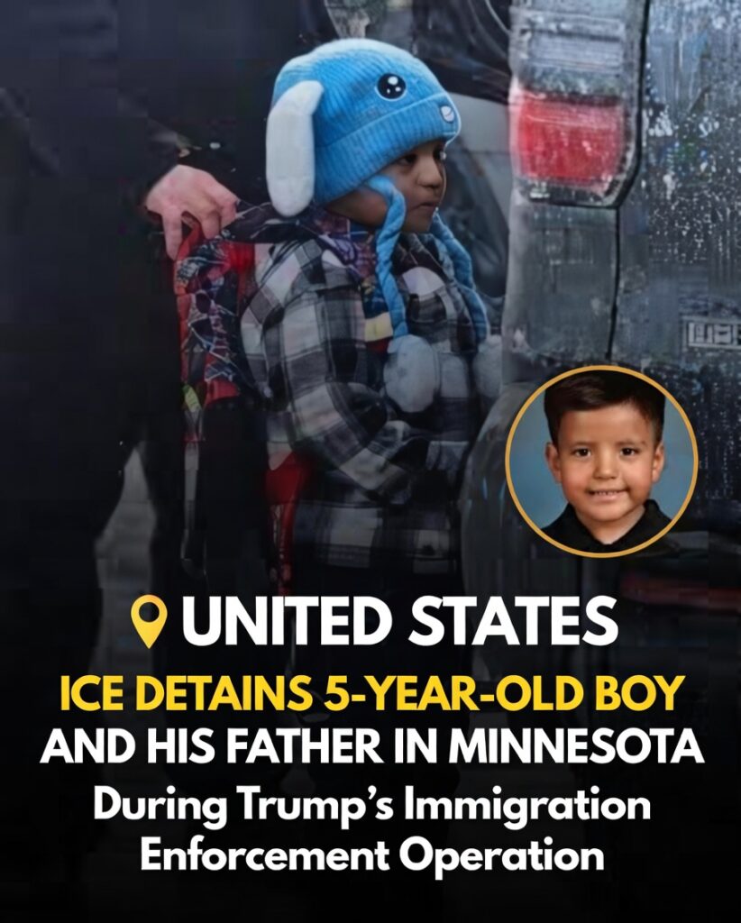ICE Detains 5-Year-Old Boy and His Father in Minnesota – The Heartwarming Family Reunion and Powerful Second Chance That Touched the Nation