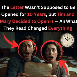 The Letter Wasn’t Supposed to Be Opened for 10 Years, but Tim and Mary Decided to Open It — And What They Read Changed Everything
