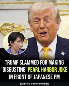 Trump’s Pearl Harbor Joke in Front of Japanese PM Leaves Everyone Stunned