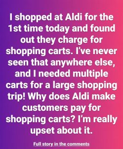 The Simple Reason Aldi Uses a Coin Deposit for Shopping Carts — And Why It’s Actually Brilliant for Shoppers