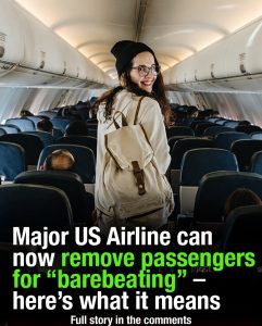 United Airlines Can Now Remove Passengers for “Barebeating” — The New Policy Sparking Massive Debate Among Travelers