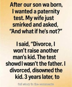 One Doubt in the Nursery Cost Him His Family and the Lesson Lasted a Lifetime