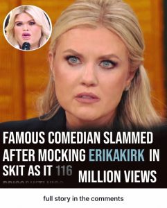 Erika Kirk Faces Cruel Parody After Husband’s Death — Family Legacy Stands Strong