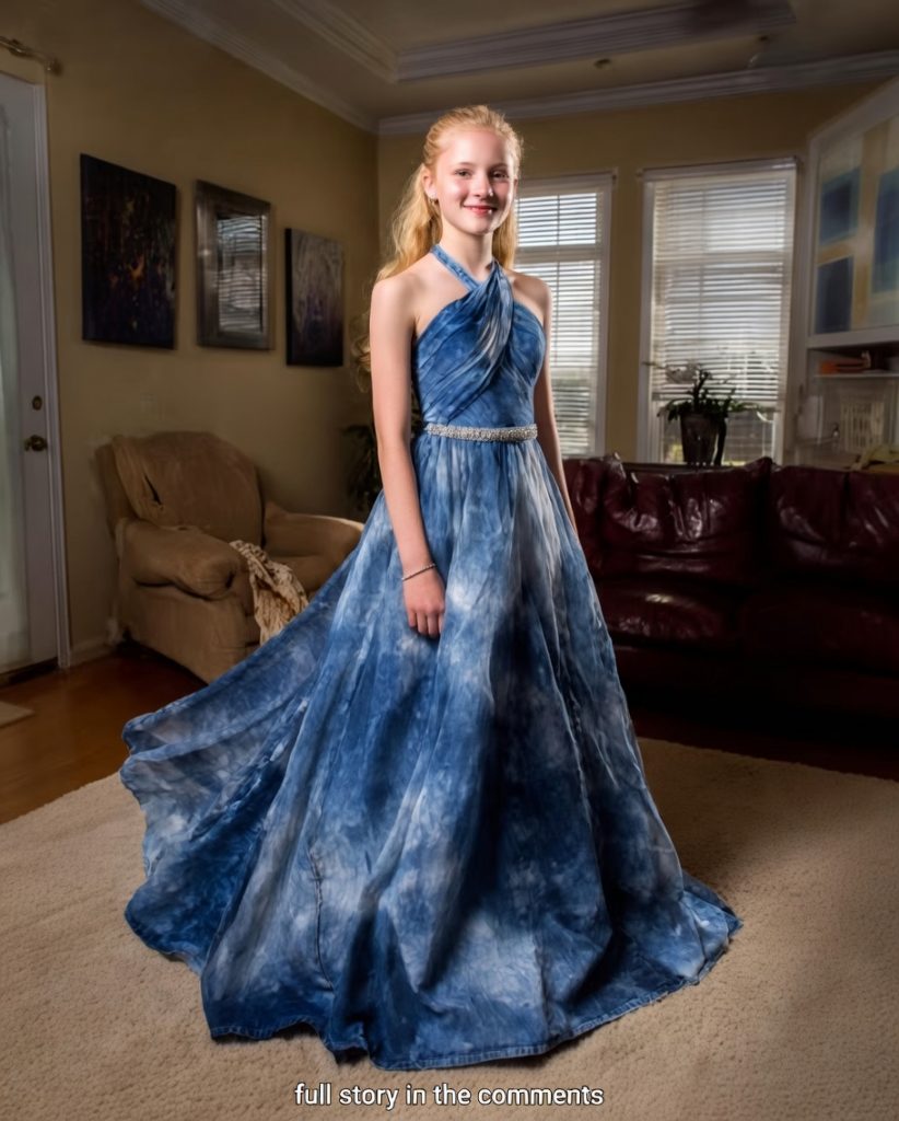 Stepmom Mocked Prom Dress Made From Late Mom’s Jeans