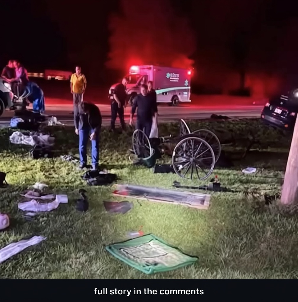 Jeep Plows Into Amish Buggy — Father Airlifted, Children Injured