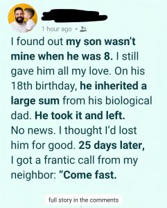 I Raised Him as My Own — Then He Walked Away at 18