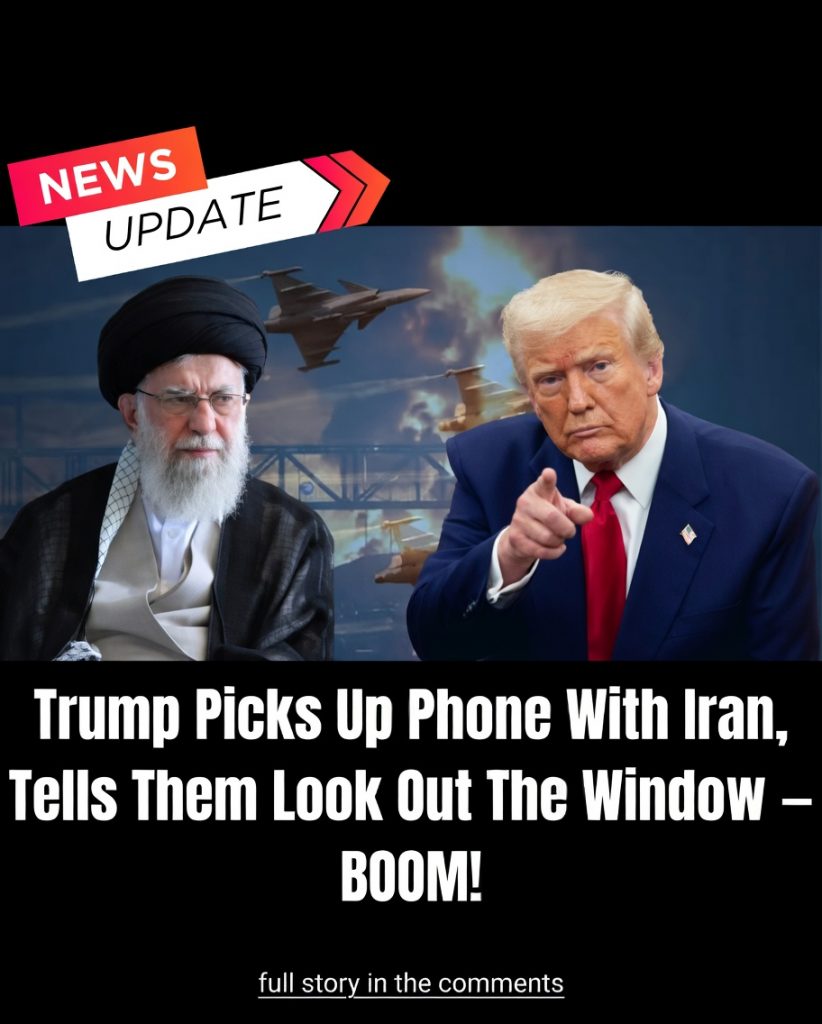 Trump Warns Iranians to “Look Out Your Window” Before Bridge Strike