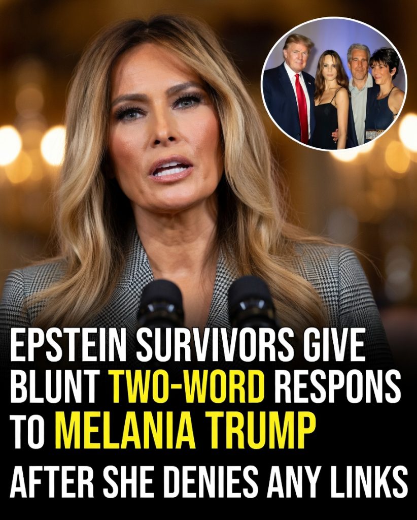 Epstein Survivors Fire Back At Melania Trump After She Denies Any Links