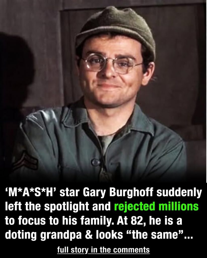 Why Gary Burghoff Walked Away From Fame to Save His Family