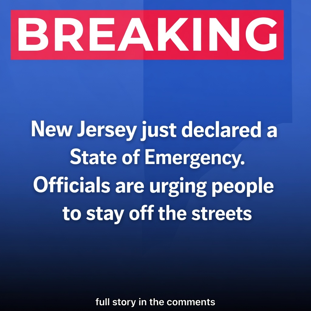 Powerful Storm Triggers State of Emergency in New Jersey