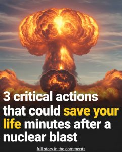 3 Important Actions to Take Immediately After a Nuclear Emergency