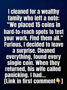 They Hid Coins To Test Their Cleaner But The Ending Left Them Speechless