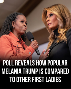 Shocking New Poll Reveals Where Melania Trump Actually Ranks Against Other First Ladies