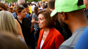 Nancy Pelosi’s Fiery California Confrontation: Protesters Unleash Allegations of War Secrets and Corruption in Shocking Public Outburst