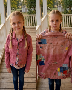 From Ruined Jacket to Masterpiece: How My Sister and I Turned Bullying Into Our Greatest Symbol of Strength