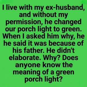 The Hidden Meaning of the Green Glow: Why Your Neighbors Are Swapping Porch Lights (And the Emotional Secret Every Veteran Knows)