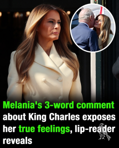 The Shocking White House Lawn Interaction That Exposed the Deep Hidden Meaning Behind Melania Trump’s Ultra-Secret Response to King Charles