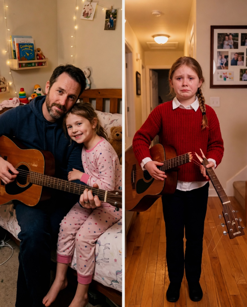 Her Voice Shattered the Silence After the School Bully Smashed Her Only Memory of Her Dead Father