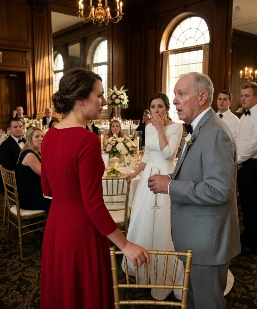 The Uninvited Guest of Honor: Why a Poor Sister’s 60-Second Interruption at the Altar Left the Arrogant Father of the Groom in Total Silence
