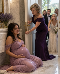 She Locked Me in the Bathroom During Labor So I Wouldn’t Ruin Her Daughter’s Wedding — But the Photo Changed Everything
