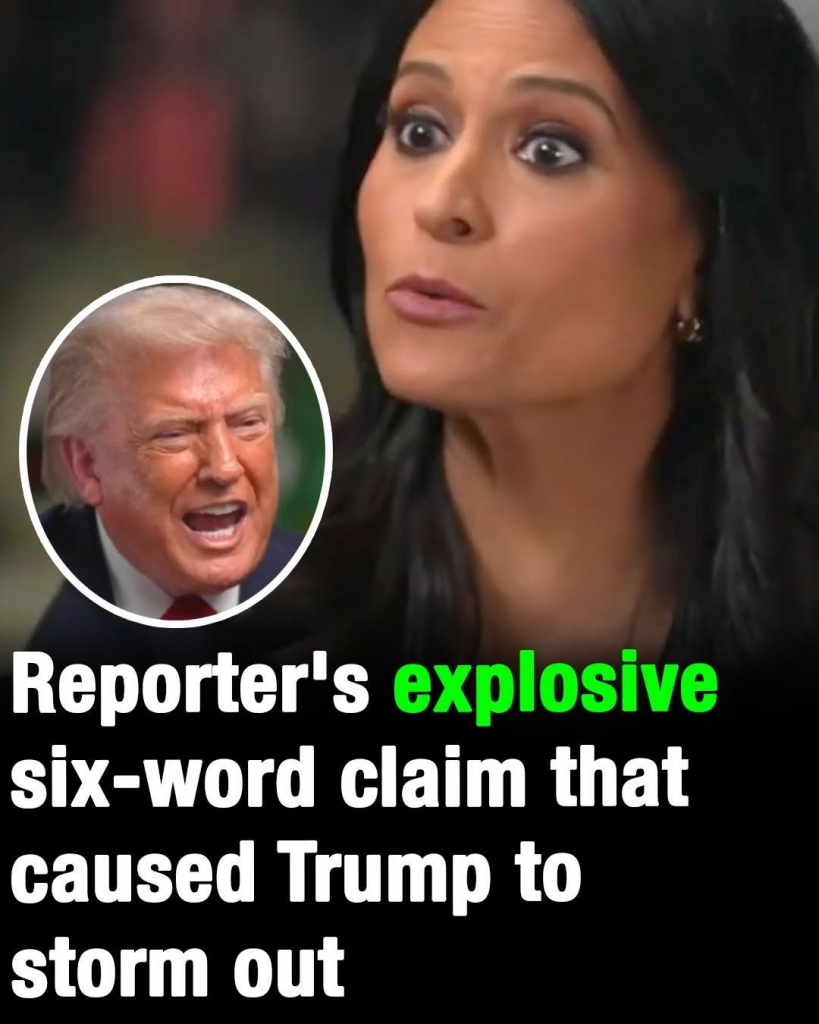 Trump Walks Out in Fury After Reporter Confronts Him With Six Words