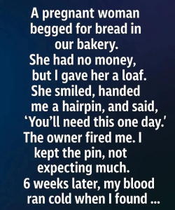 A Simple Act of Kindness at the Bakery — Weeks Later a Letter Arrived That Changed Everything
