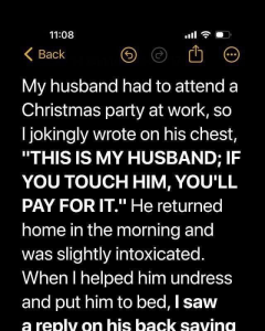 A Silly Note That Revealed the Truth of a Christmas Betrayal