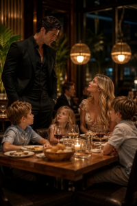 A Billionaire Saw His Ex-Wife With Triplets in a Tiny Bistro — Then One Little Boy Looked Up and Exposed the Secret That Had Been Hidden for Five Years