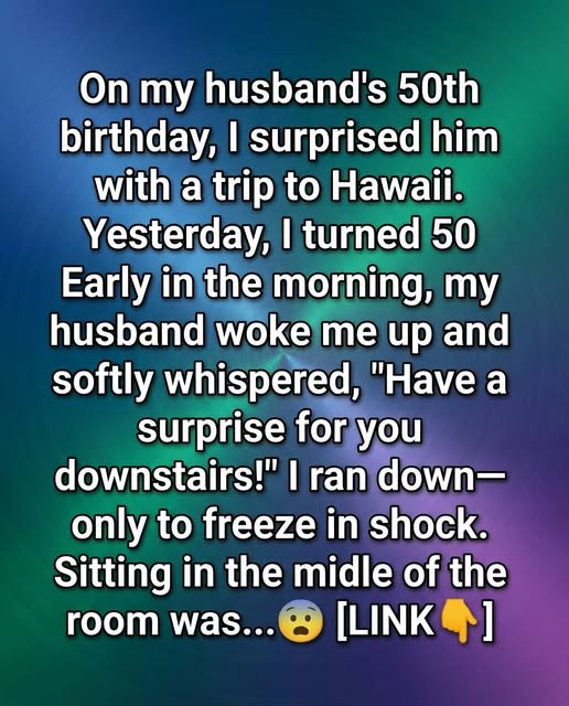 She Expected a Simple Birthday Card on Her 50th Birthday — What Her Husband Revealed Instead Left Her in Tears
