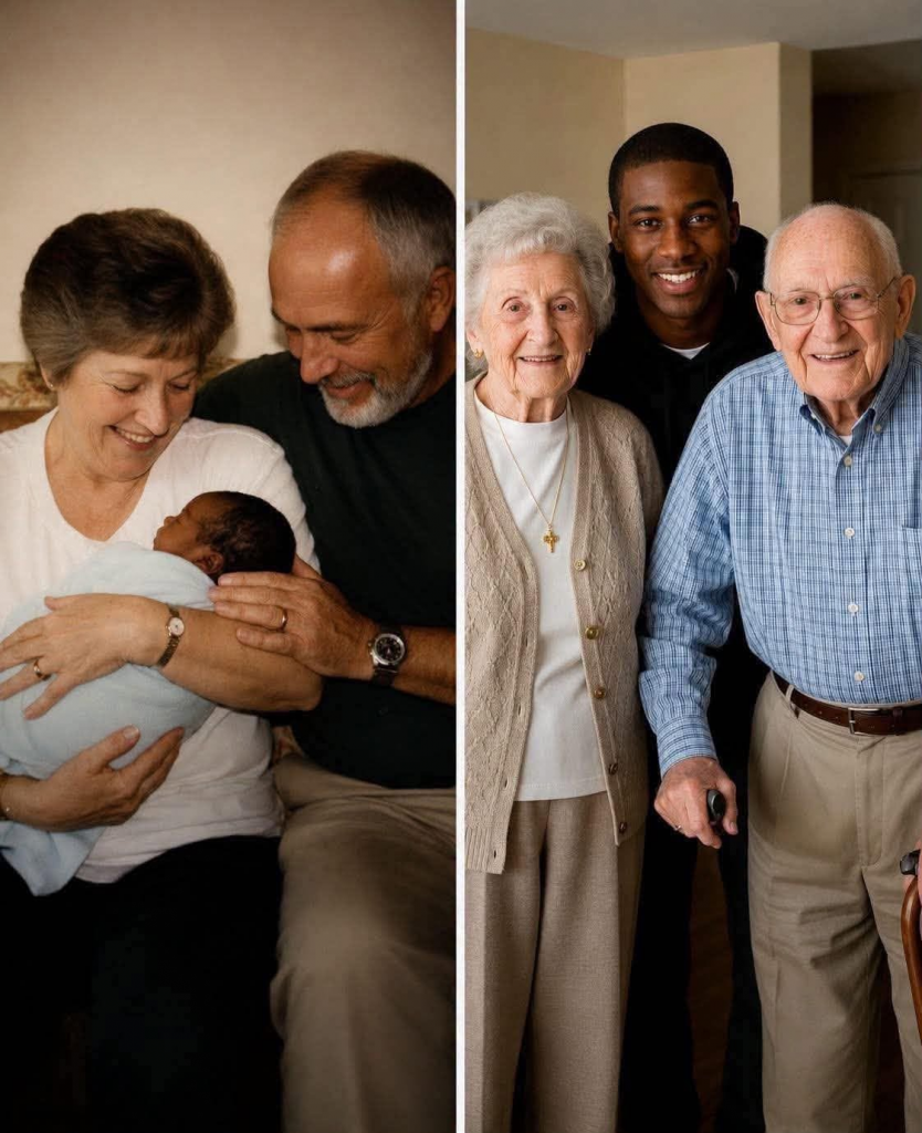 I Became a Mother at 56 After a Baby Was Left on My Doorstep — 23 Years Later, a Stranger Told Me Look at What Your Son Has Been Hiding?