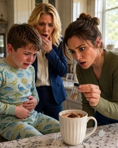 My Son Begged Me to Cut Open His Stomach — Then Our New Nanny Exposed the Horrifying Secret Hidden in His Hot Chocolate