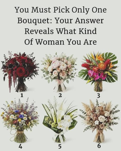 The Bouquet You Choose May Reveal Something About Your Personality
