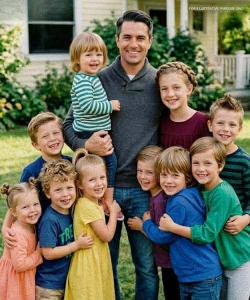 The Heartbreaking Truth Behind a Mother’s Disappearance: One Man’s Journey Raising 10 Kids After Shocking Revelations