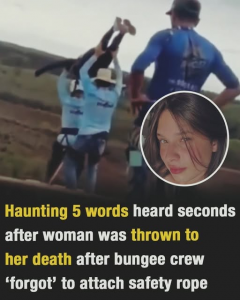 The Haunting Last Words That Echoed After a Young Woman Plunged to Her Death in a Horrific Bungee Jump Tragedy