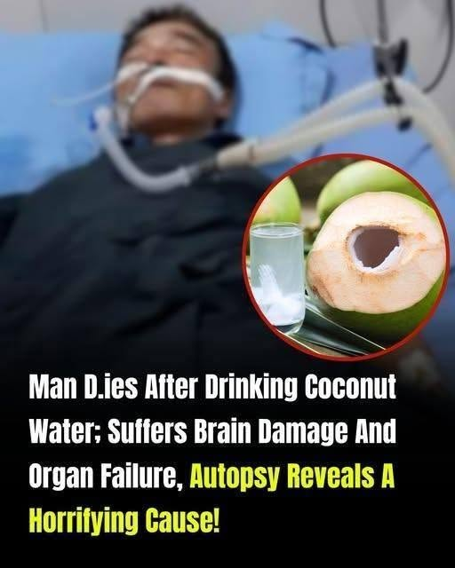 The Silent Killer Hiding in Your Fridge: Why Your Refreshing Coconut Water Could Send You Straight to the ER