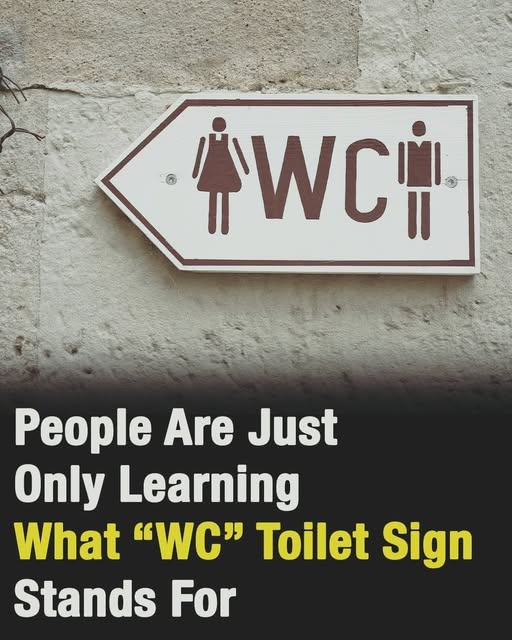 What Does the WC Sign Outside Bathrooms Really Mean?