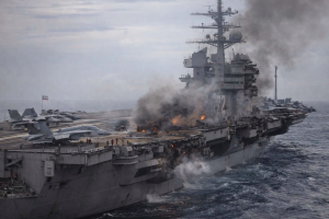 TEHRAN CLAIMS DIRECT STRIKE ON USS ABRAHAM LINCOLN AS REGIONAL CONFLICT REACHES BREAKING POINT