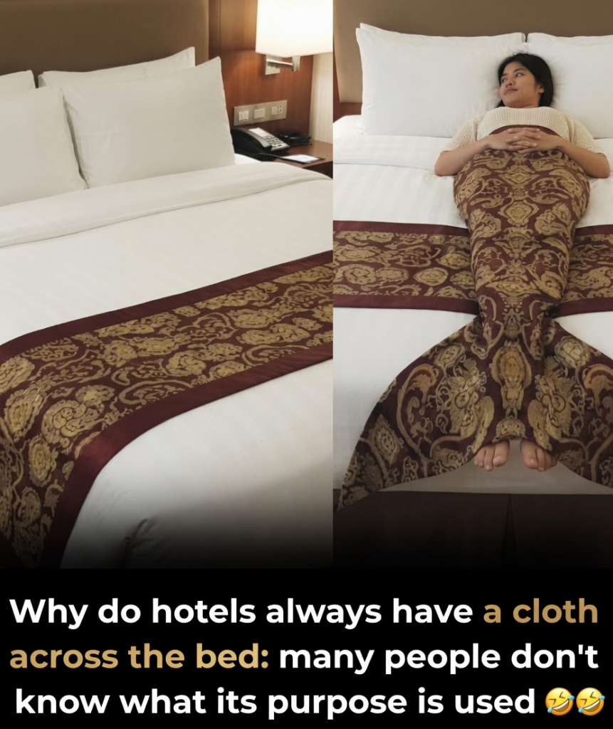 Why Hotels Place That Fabric Strip Across Your Bed – The Surprising Purpose of Bed Runners