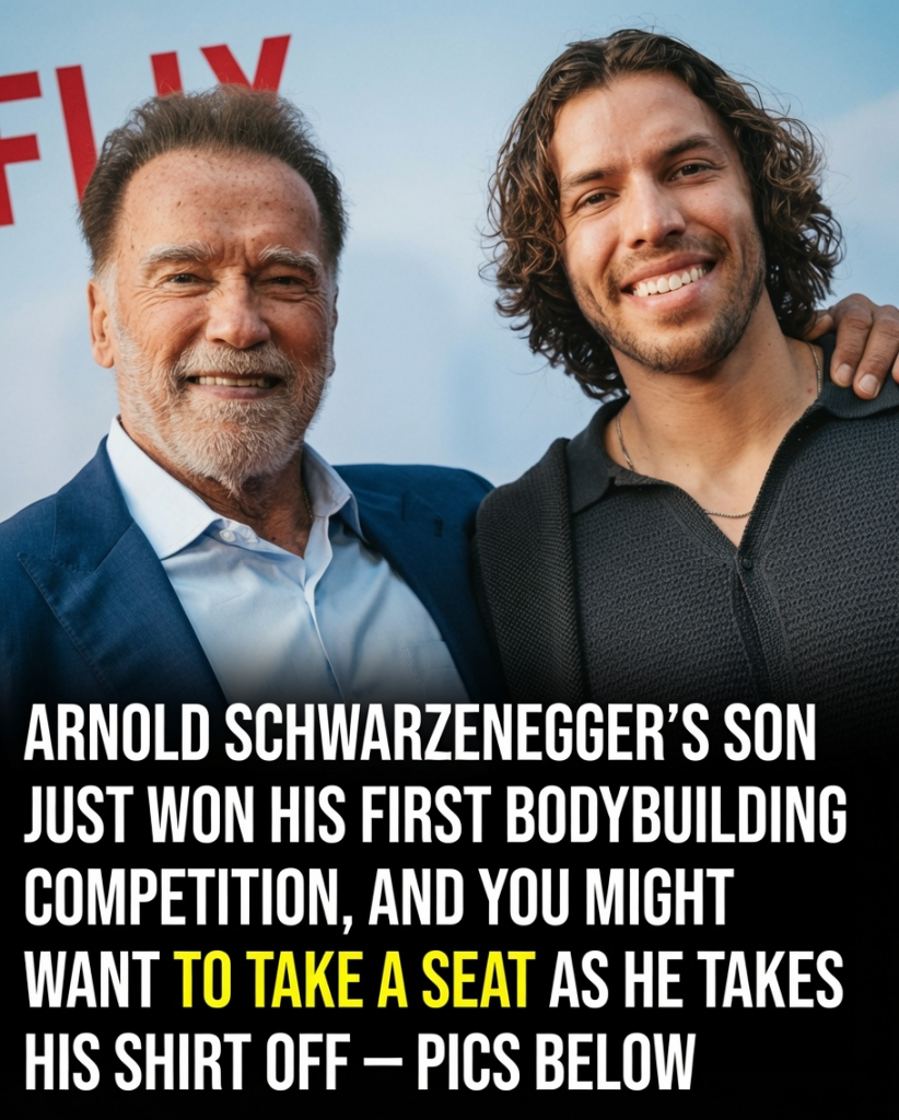 Arnold Schwarzenegger’s Son Wins First Bodybuilding Competition – The Photos Are Jaw-Dropping