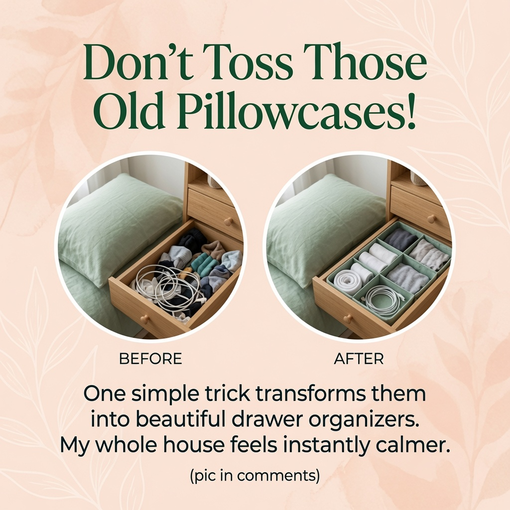 The Forgotten Pillowcase Drawer Secret That Changes Everything